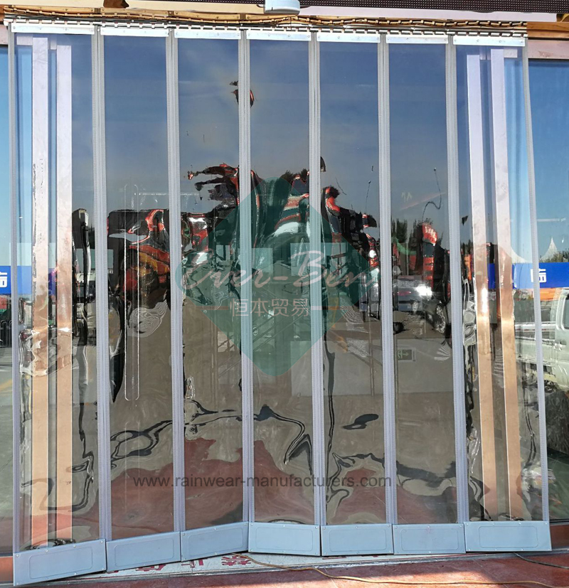 Magnetic Air Conditioning Doorway Curtain Factory-Clear Plastic Door Flaps Manufacturers